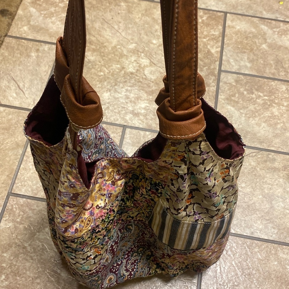 Lightweight Large Patchwork Totebag - image 1